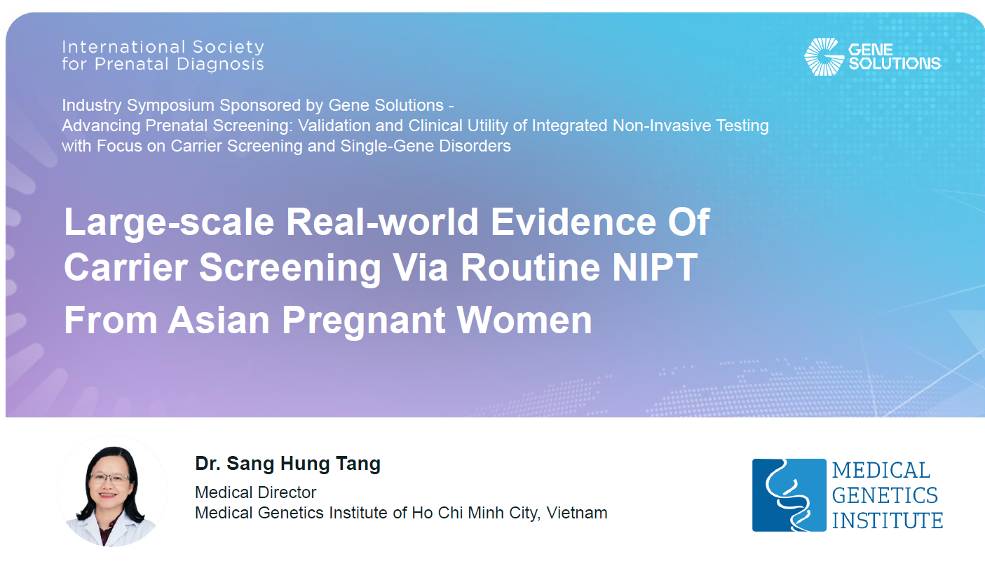 Gene Solutions Đưa Ra Những Nghiên Cứu Đột Phá Tại Hội Nghị ISPD 2026