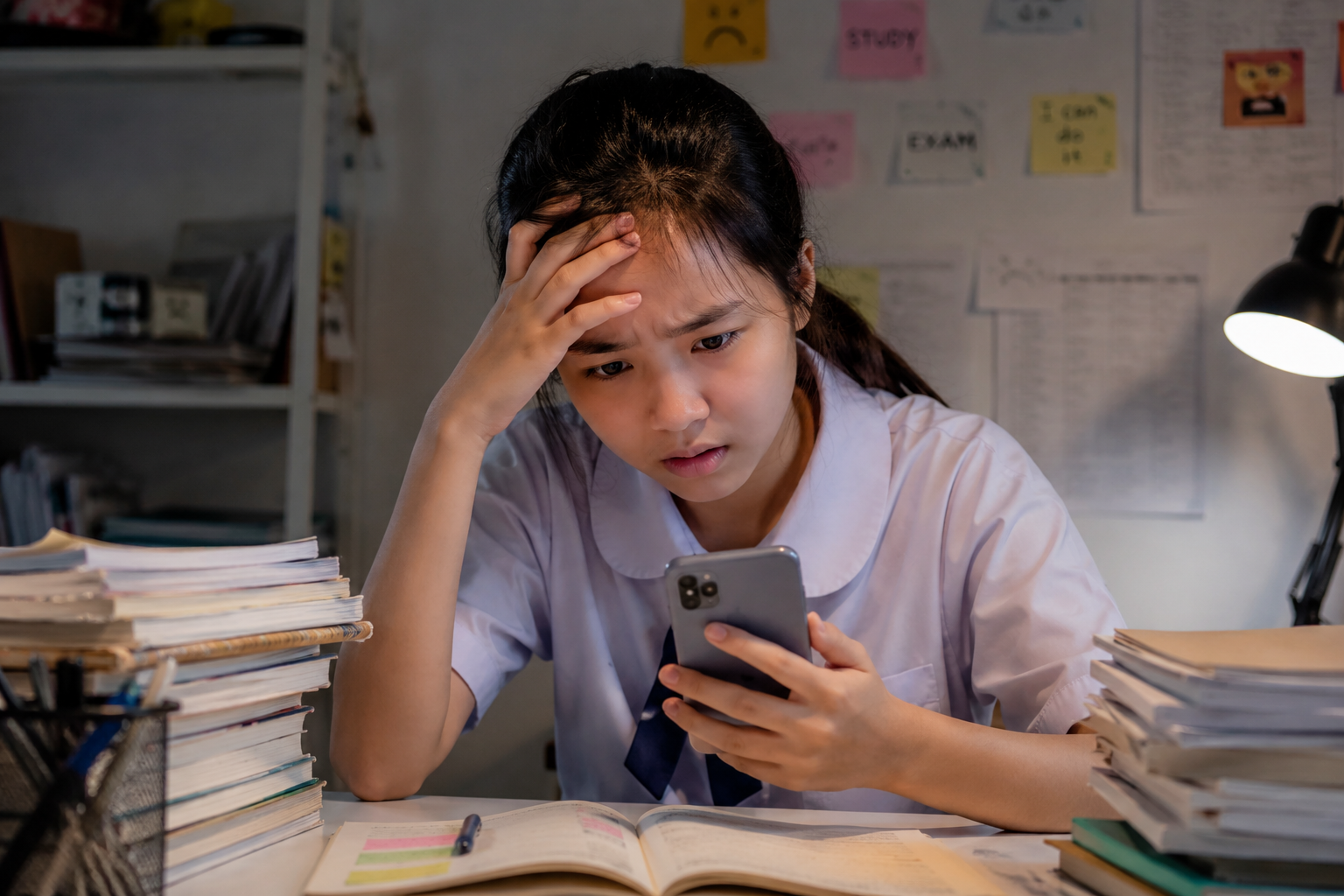 Tại Sao Học Sinh Hiện Đại Bị Căng Thẳng Trong Kỷ Nguyên Số?