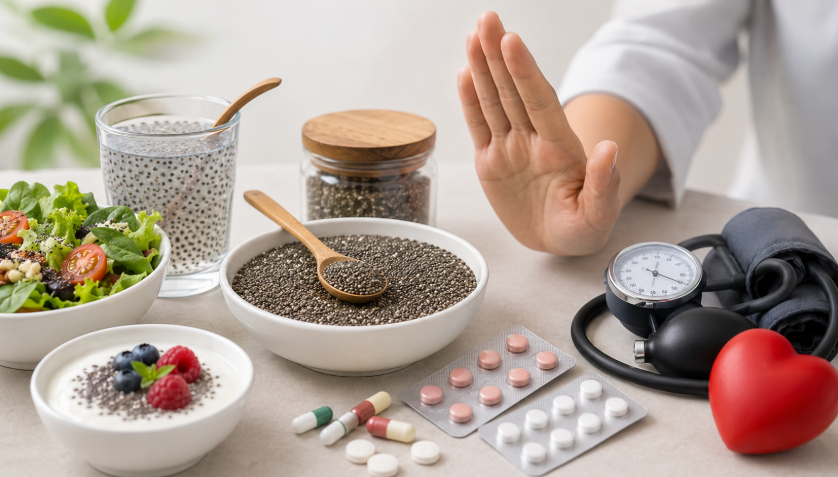 Thận Trọng Khi Bổ Sung Hạt Chia Dưới Chế Độ Điều Trị Thuốc