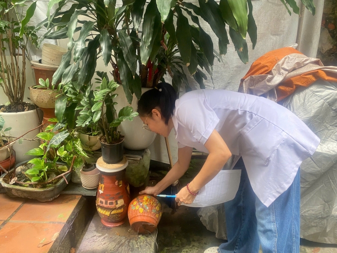 1.259 ca sốt xuất huyết, Hà Nội siết chặt kiểm tra phòng dịch trên toàn thành phố- Ảnh 1.