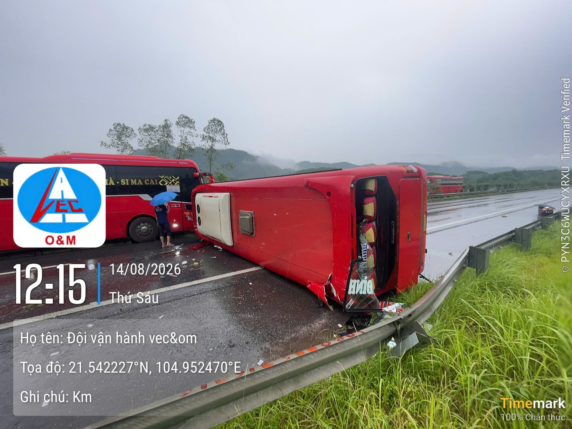 Tai nạn trên cao tốc Nội Bài - Lào Cai