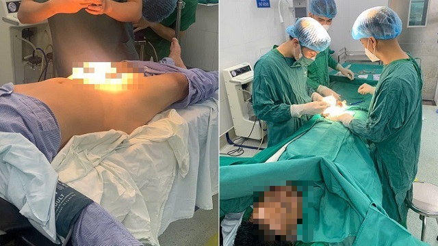 Bệnh nhân gãy dương vật cần phẫu thuật