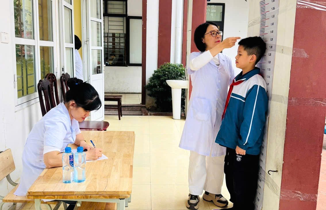 Chương trình y tế học đường tại Trạm Y tế phường Lê Thanh Nghị- Ảnh 5.