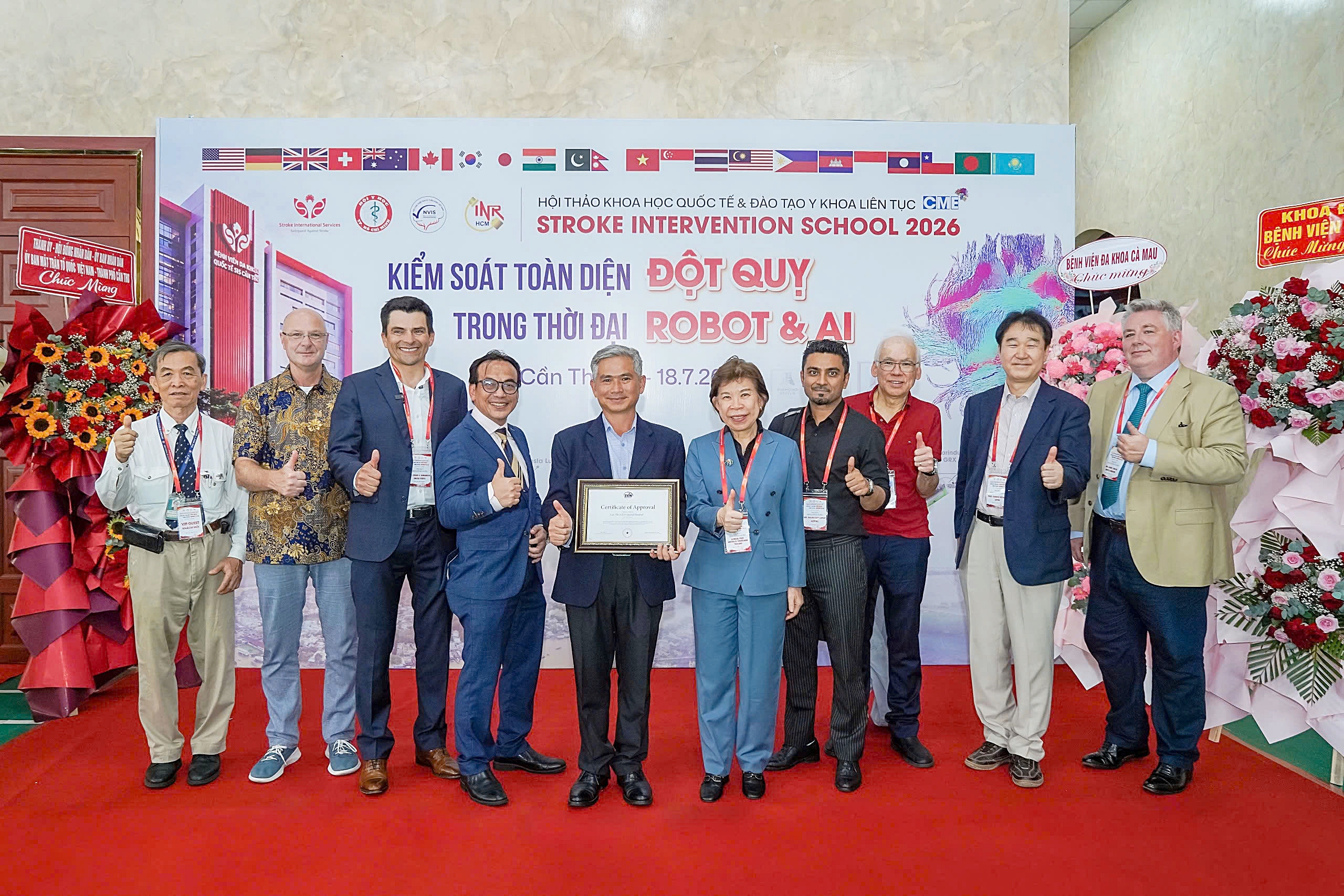 S.I.S Cần Thơ được cấp chứng nhận Stroke Interventional Laboratory theo tiêu chuẩn SILC- Ảnh 2.