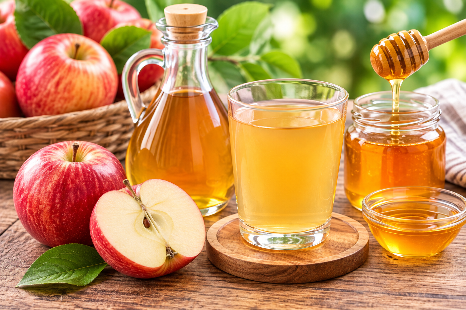 Lợi ích và rủi ro khi uống giấm táo pha mật ong Lợi ích và rủi ro khi uống giấm táo pha mật ong