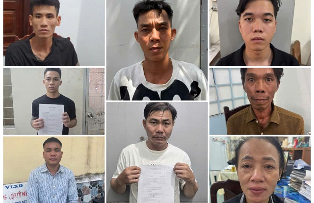 An Giang: Công an triệt phá đường dây đánh bạc - Ảnh 3.