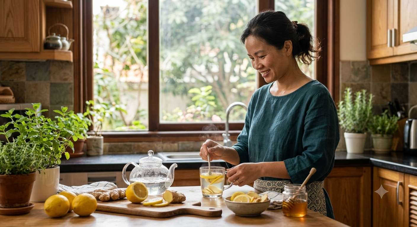 Nước chanh gừng mang lại lợi ích cho sức khỏe
