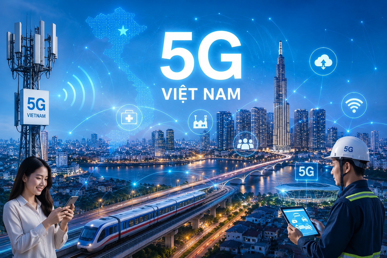 Việt Nam Dẫn Đầu Trong Cuộc Đua Triển Khai Mạng 5G Toàn Cầu