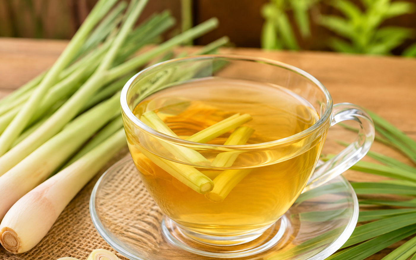 Trà sả mang lại nhiều lợi ích