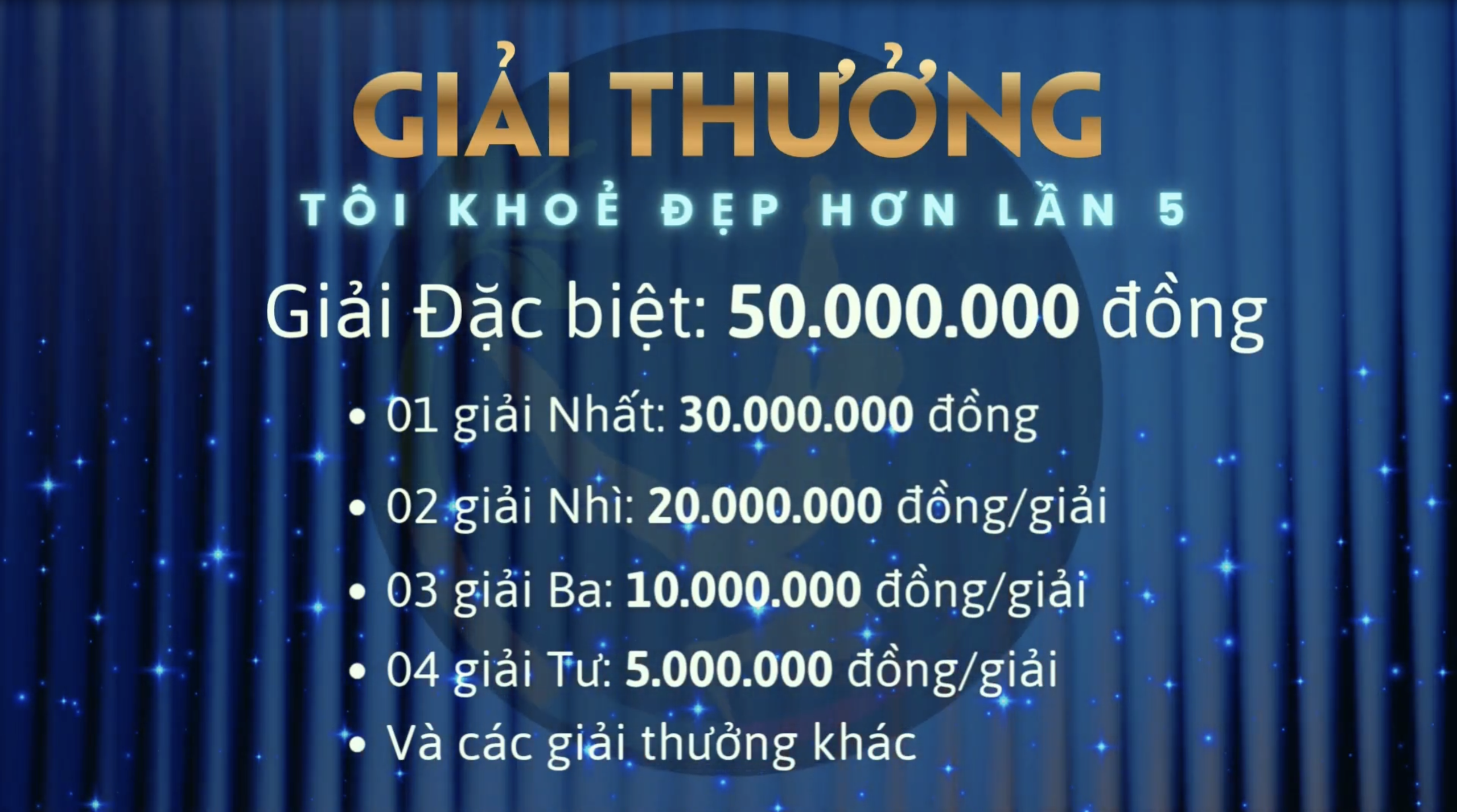 Cuộc thi 'Tôi khỏe đẹp hơn' Lần 5 với giải thưởng trị giá gần 200 triệu đồng