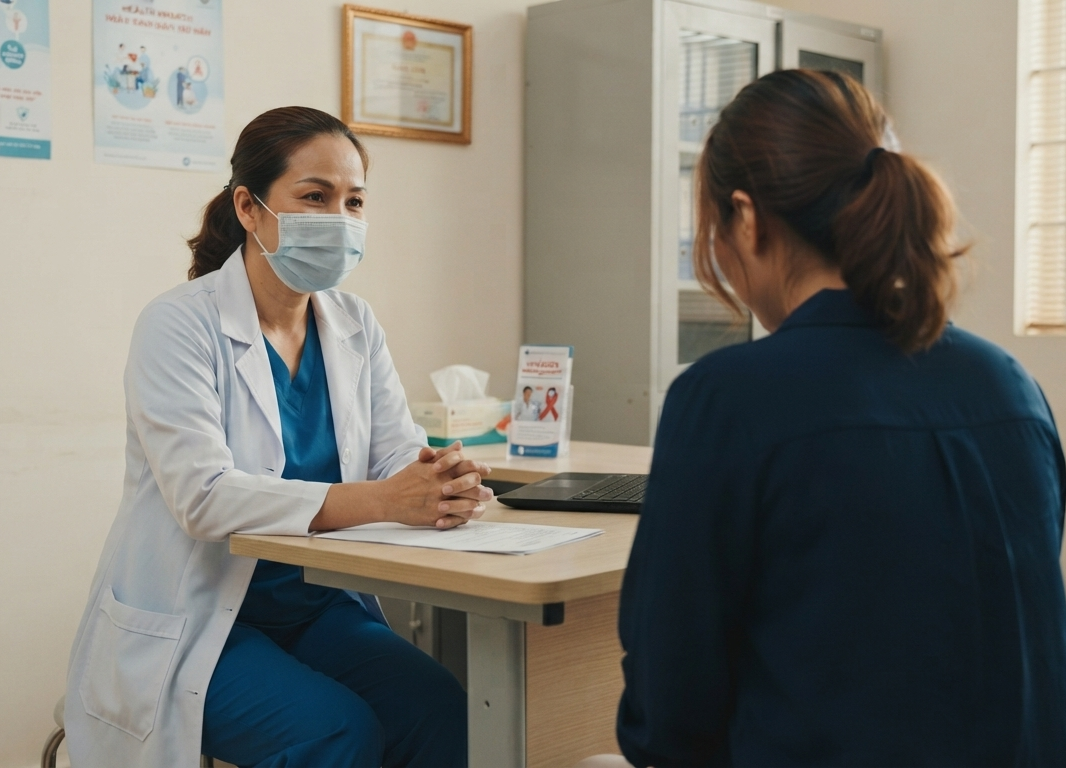Giang mai và HIV: Cần tầm soát định kỳ - Ảnh 1.