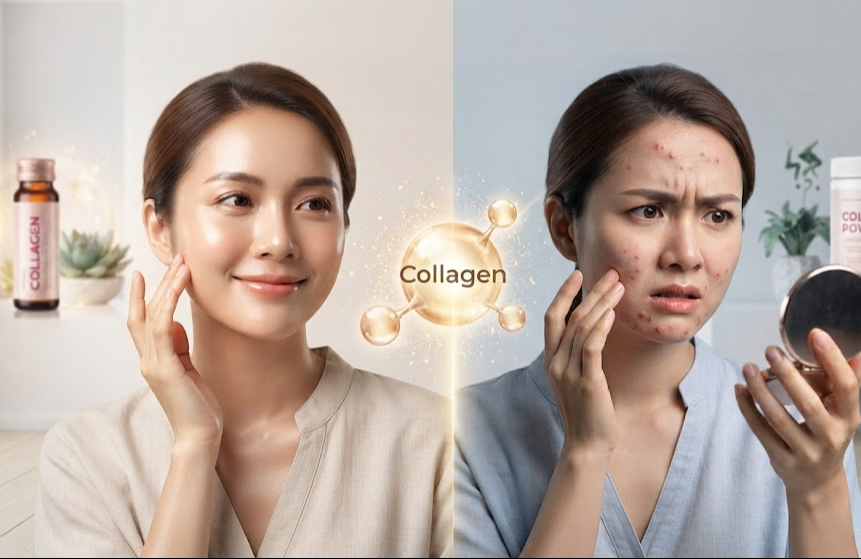 Nghiên Cứu Về Collagen: Tác Động Đến Da và Nguyên Nhân Nổi Mụn