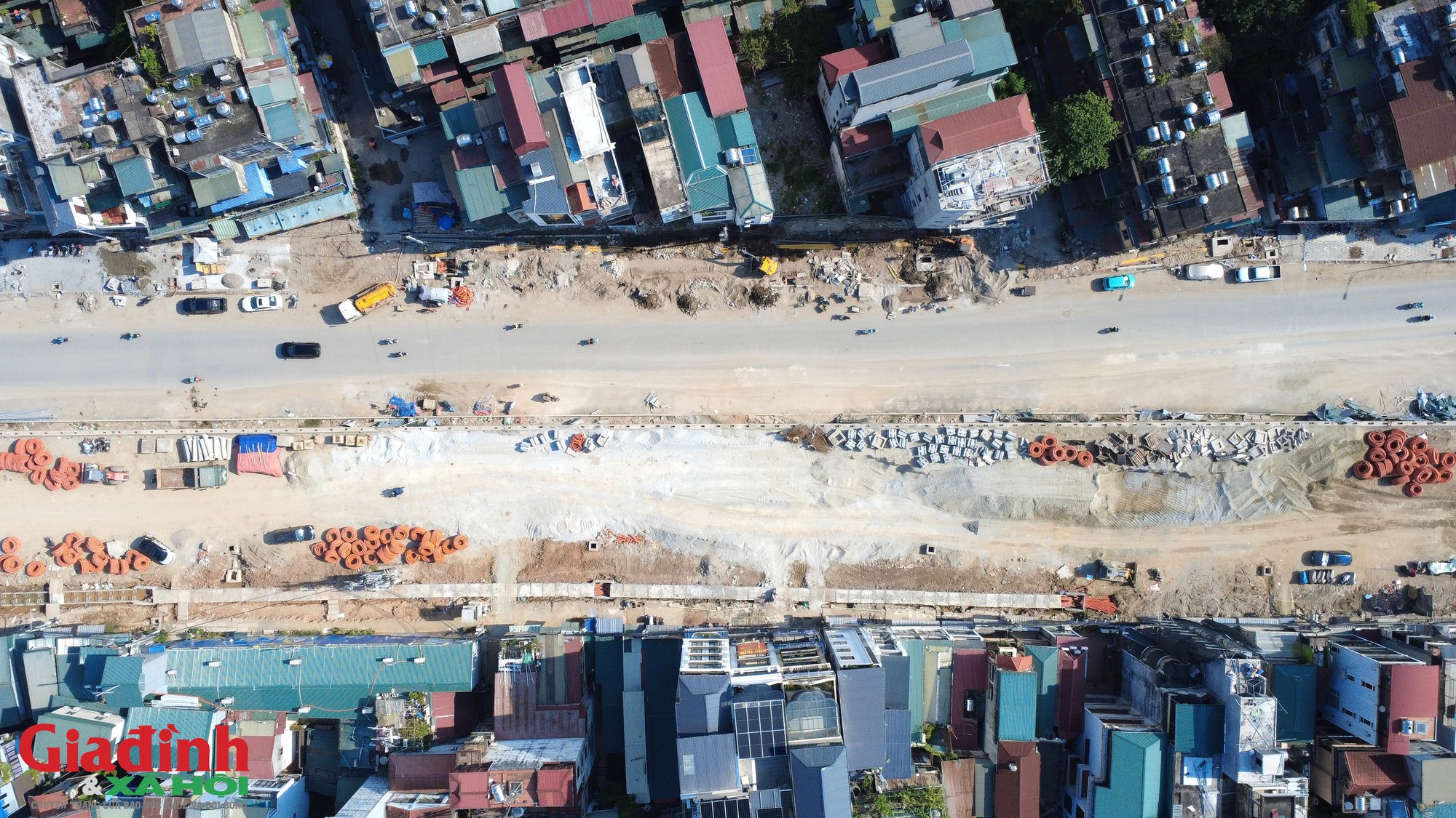 Hà Nội tăng tốc thi công Vành đai 1 Hoàng cầu - Voi Phục trước hạn 2 / 9 - Ảnh 2.