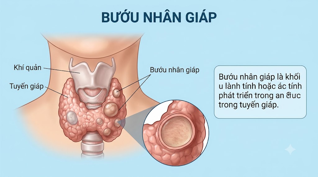 Bướu Nhân Tuyến Giáp: Lựa Chọn Mổ Hay Đốt Sóng Cao Tần?