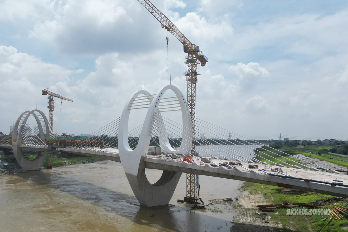Cầu Đuống mới hoàn thành 2026: Kiến trúc độc đáo và giao thông hiện đại - Ảnh 8.