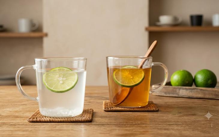 Uống nước chanh muối khi vừa ngủ dậy có lợi hay hại? - Ảnh 1.