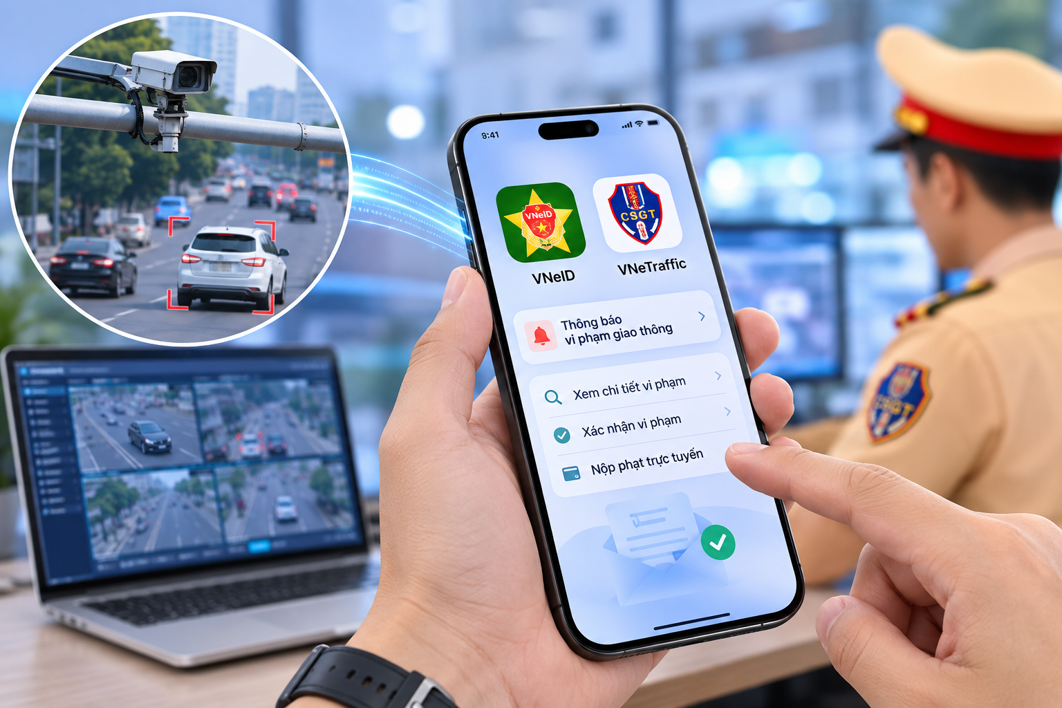Dịch Vụ Xử Phạt Giao Thông Trực Tuyến: Thay Đổi Cách Nhận Thông Tin Vi Phạm