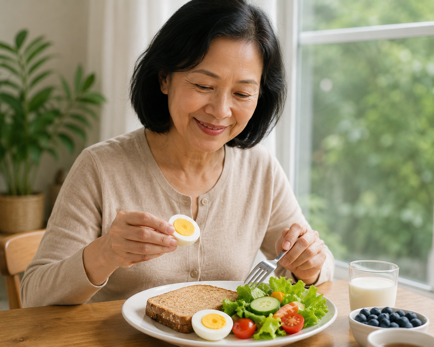 Trứng và Sức Khỏe: Lời Khuyên Dinh Dưỡng Cho Người Trên 50 Tuổi