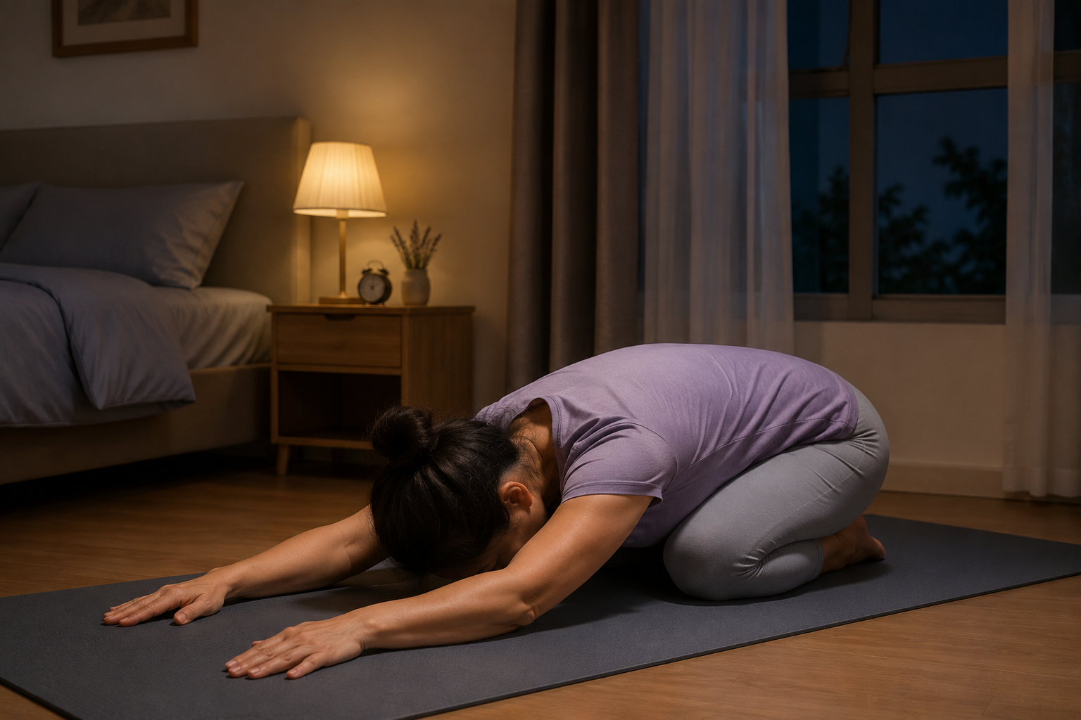 Khám Phá 5 Tư Thế Yoga Để Cải Thiện Giấc Ngủ Chất Lượng