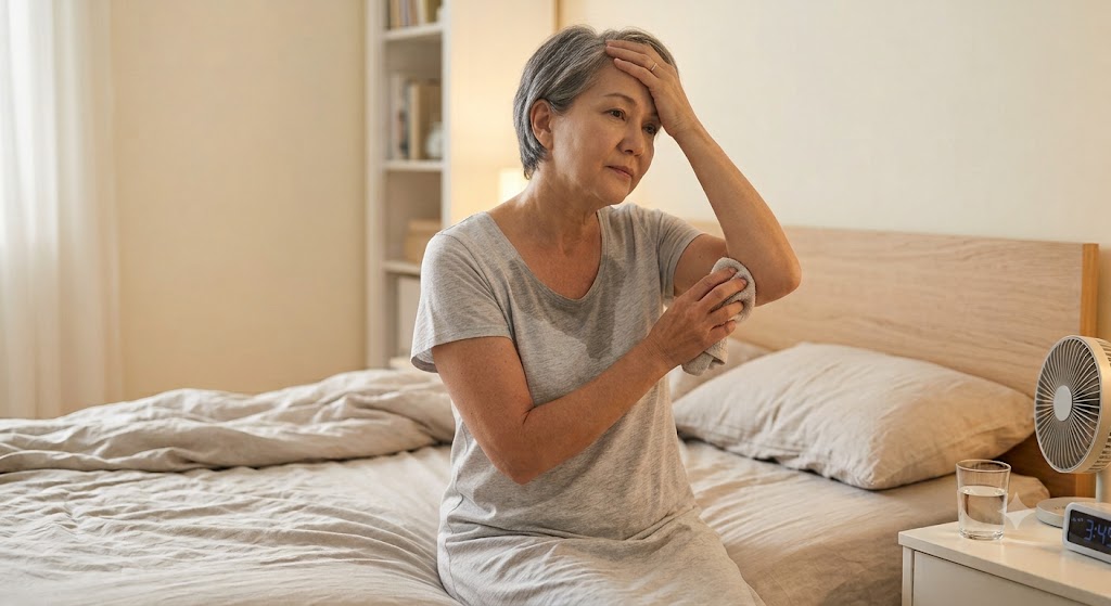Những Sự Thật Thú Vị Về Đổ Mồ Hôi Ban Đêm Ở Phụ Nữ Mãn Kinh