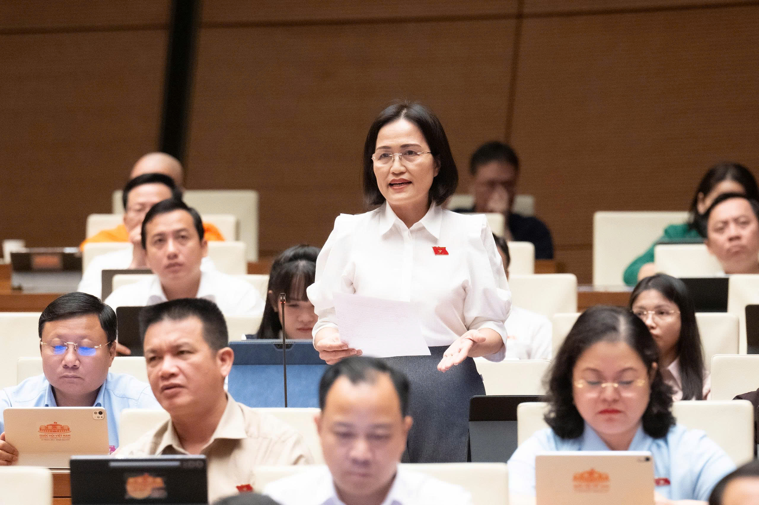 Quốc hội tranh luận về phạm vi bồi thường thiệt hại trong quản lý thuế - Ảnh 4.