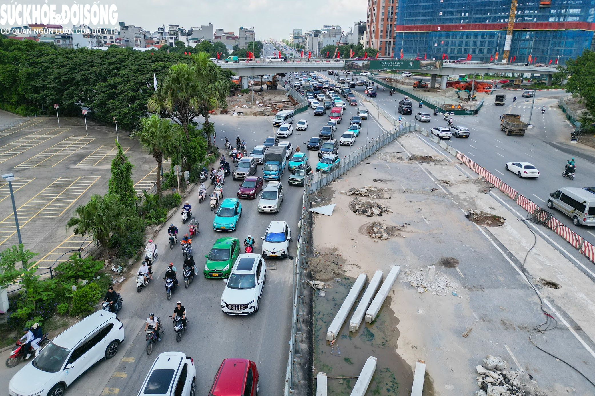Thi công dự án hầm chui gấp rút