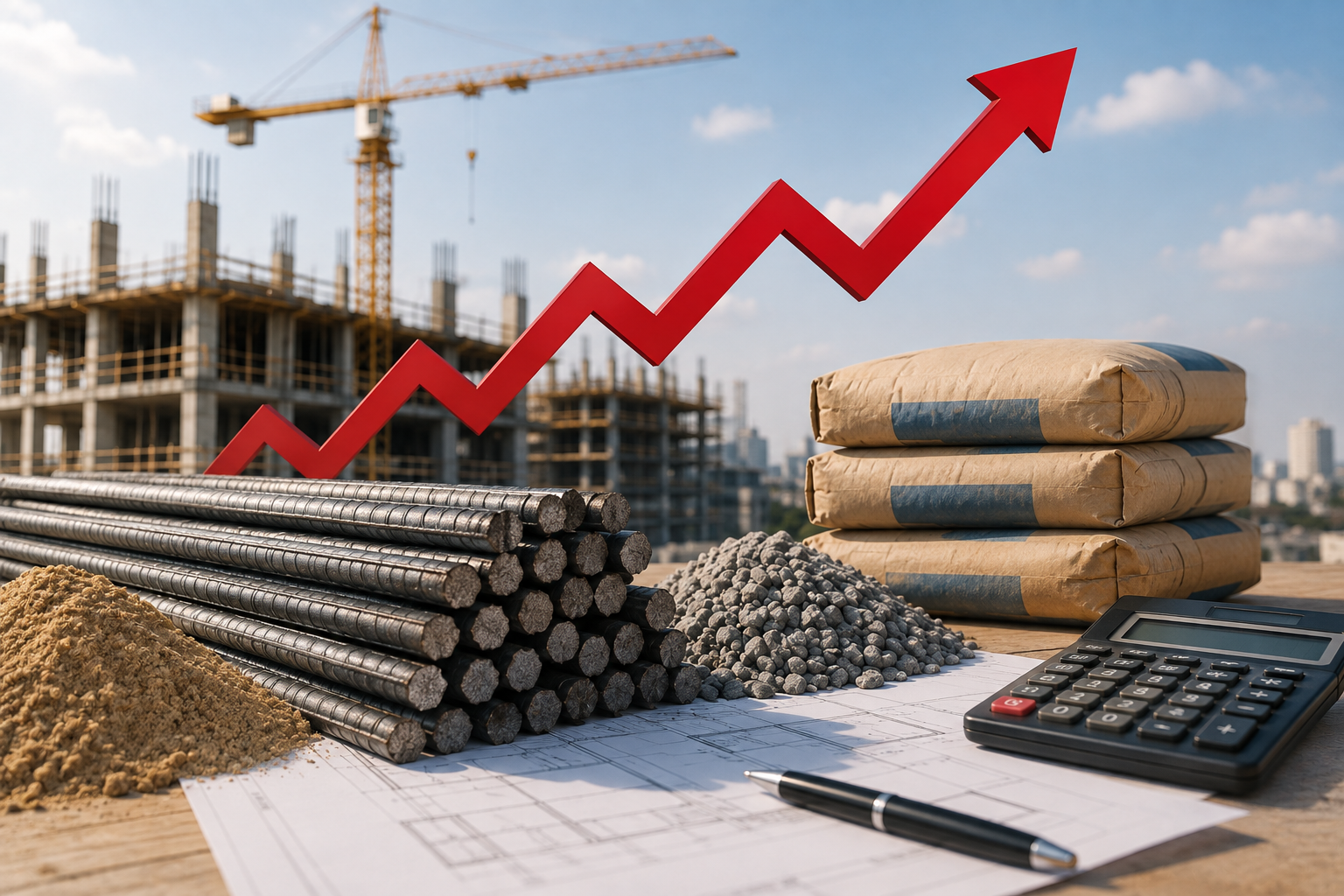 Điều Chỉnh Hợp Đồng Xây Dựng Khi Giá Vật Liệu Tăng: Những Điều Cần Biết