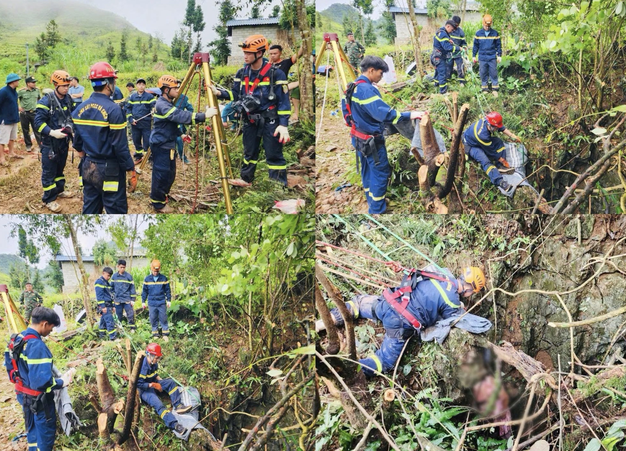 Truy Tìm Nguyên Nhân Sự Cố Rơi Xuống Hang Núi Tại Tuyên Quang