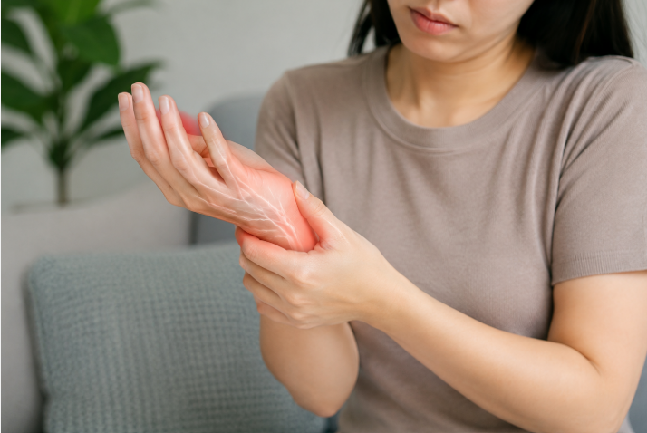 Tê bì tay: Nguyên nhân và giải pháp