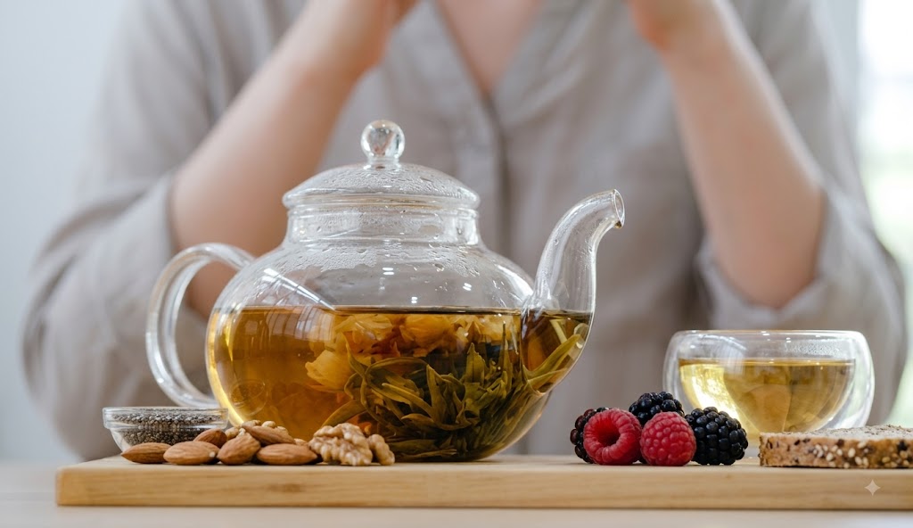 Khám Phá 8 Loại Trà Tự Nhiên Giúp Kiểm Soát Cân Nặng Hiệu Quả - Ảnh 1.