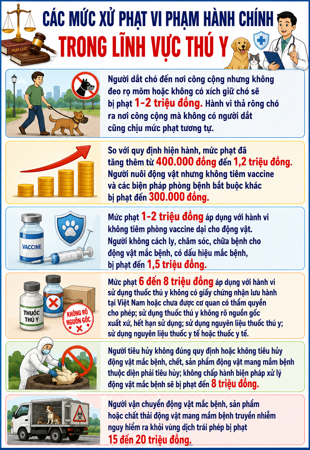 Mức phạt chó không rọ mõm - Ảnh 1.