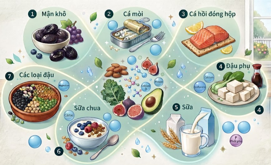7 Thực Phẩm Tăng Cường Sức Khỏe Xương - Ảnh Đậu Phụ