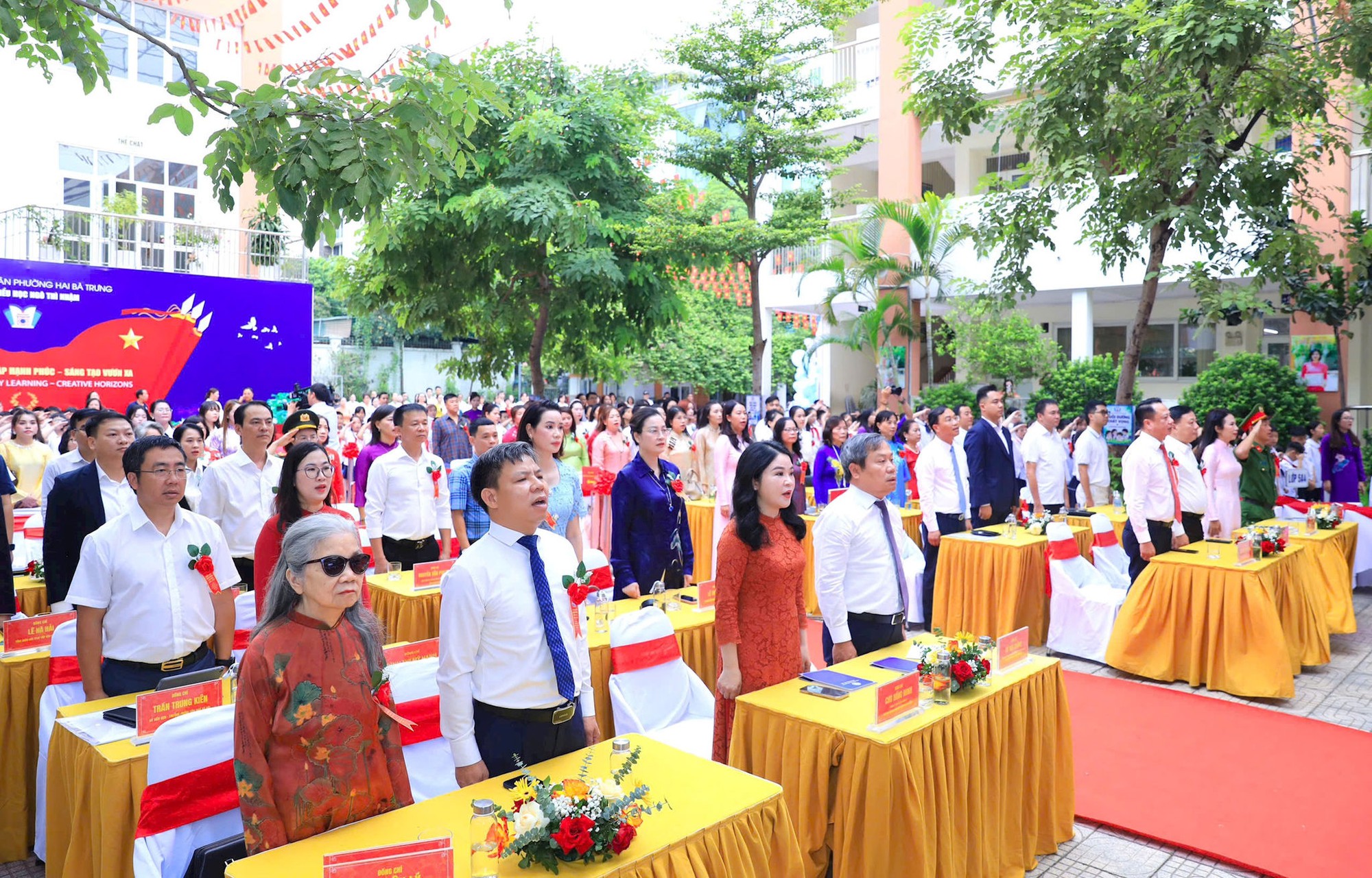 Hà Nội động viên trường tiểu học Ngô Thì Nhậm trước năm học mới: nhắc nhở trách nhiệm và đổi mới
